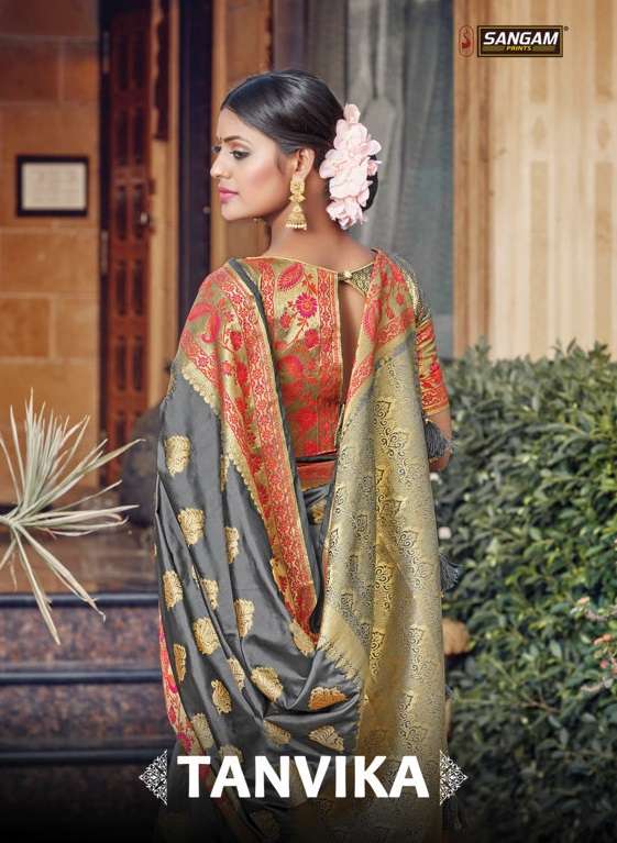 Tanvika By Sangam Soft Silk Sari Supplier