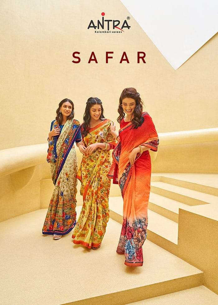 Antra Safar Weightless Printed Designer Saree