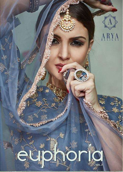 Arya Euphoria Vol 2 Fancy Net Designer Lehenga