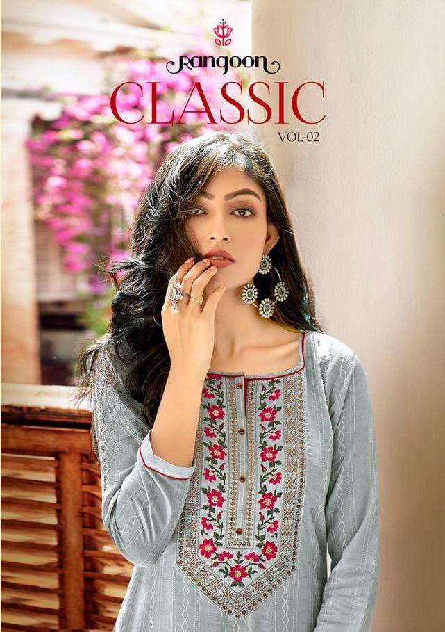 Classic Vol 2 By Rangoon Cotton Kurti