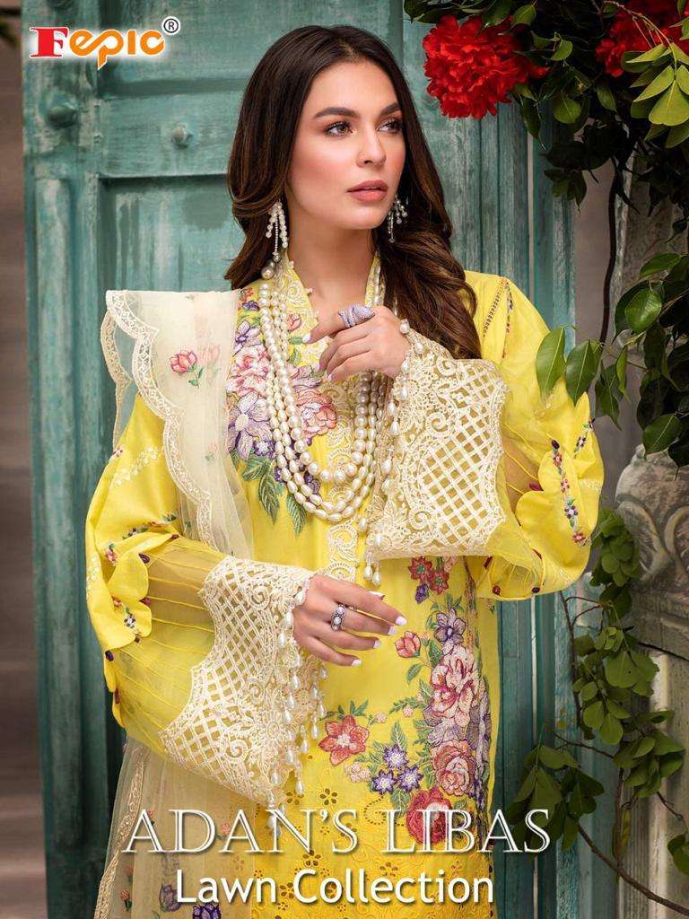 Fepic Adans Libas Lawn Cotton Pakistani Suits