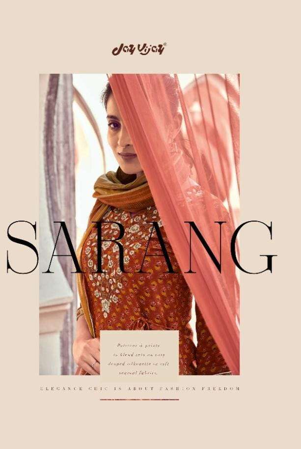 Jay Vijay Sarang Modal Silk Designer Fancy Suits