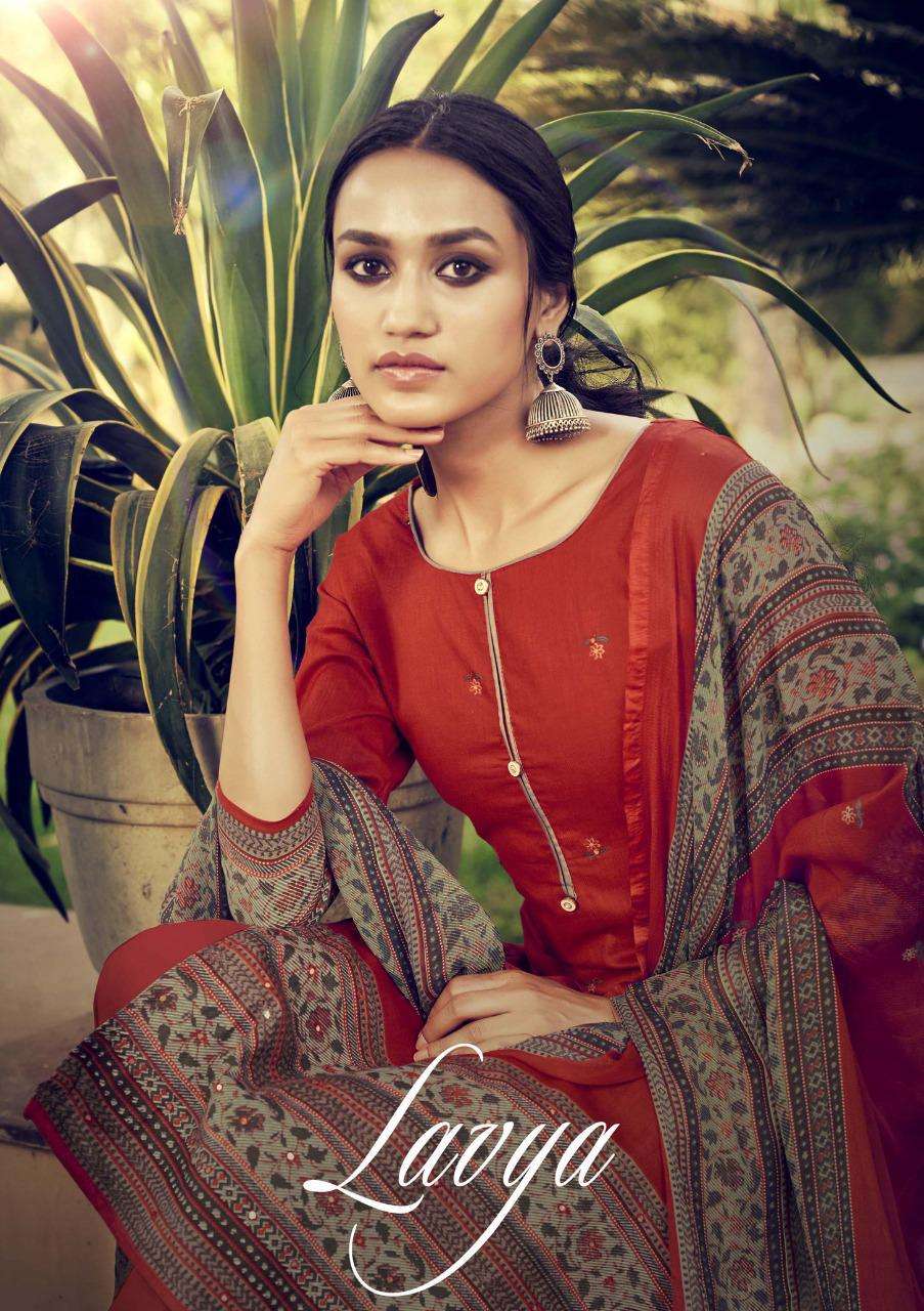 Lavya By Sargam Cotton Fancy Suits