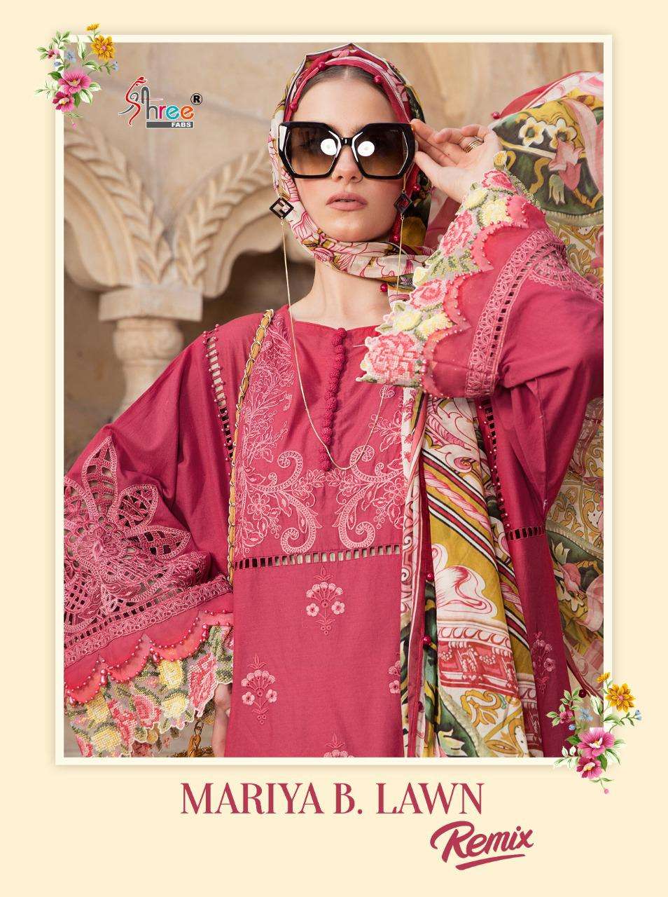 Mariya B Lawn Remix By Shree Fabs Lawn Pakistani Suits