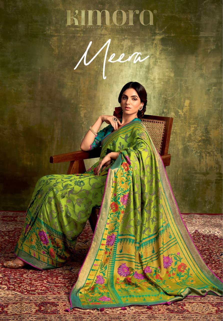 Meera By Kimora Brasso Designer Ethnic Saree