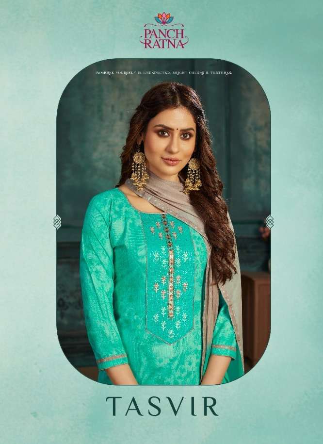 Panch Ratna Tasvir Cotton Casual Wear Salwar Kameez