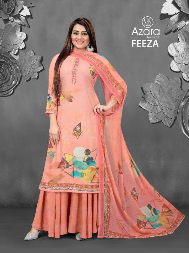 Radhika Feeza Crape Fancy Dress Materials