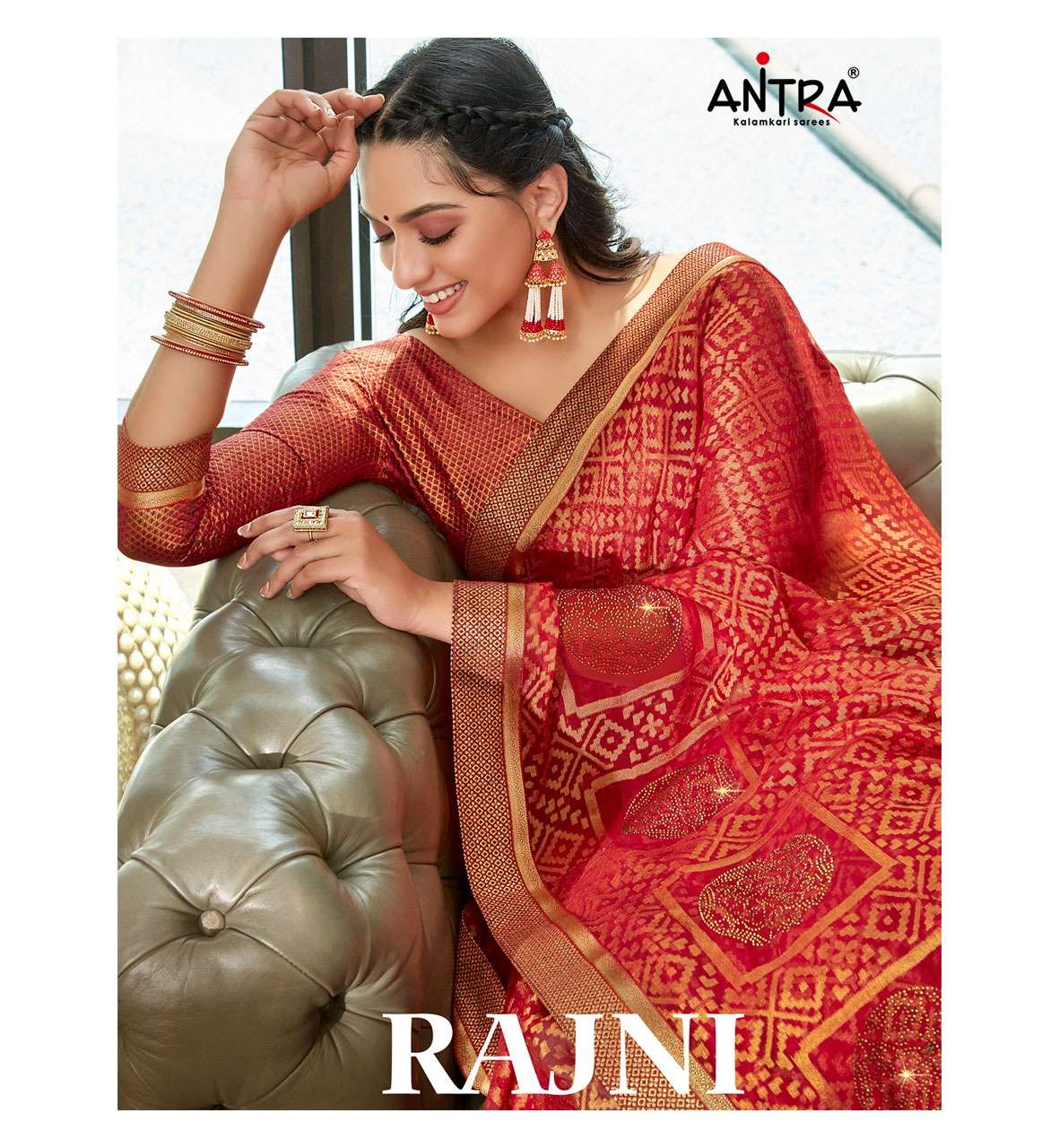 Rajni By Antra Brasso Designer Fancy Saree