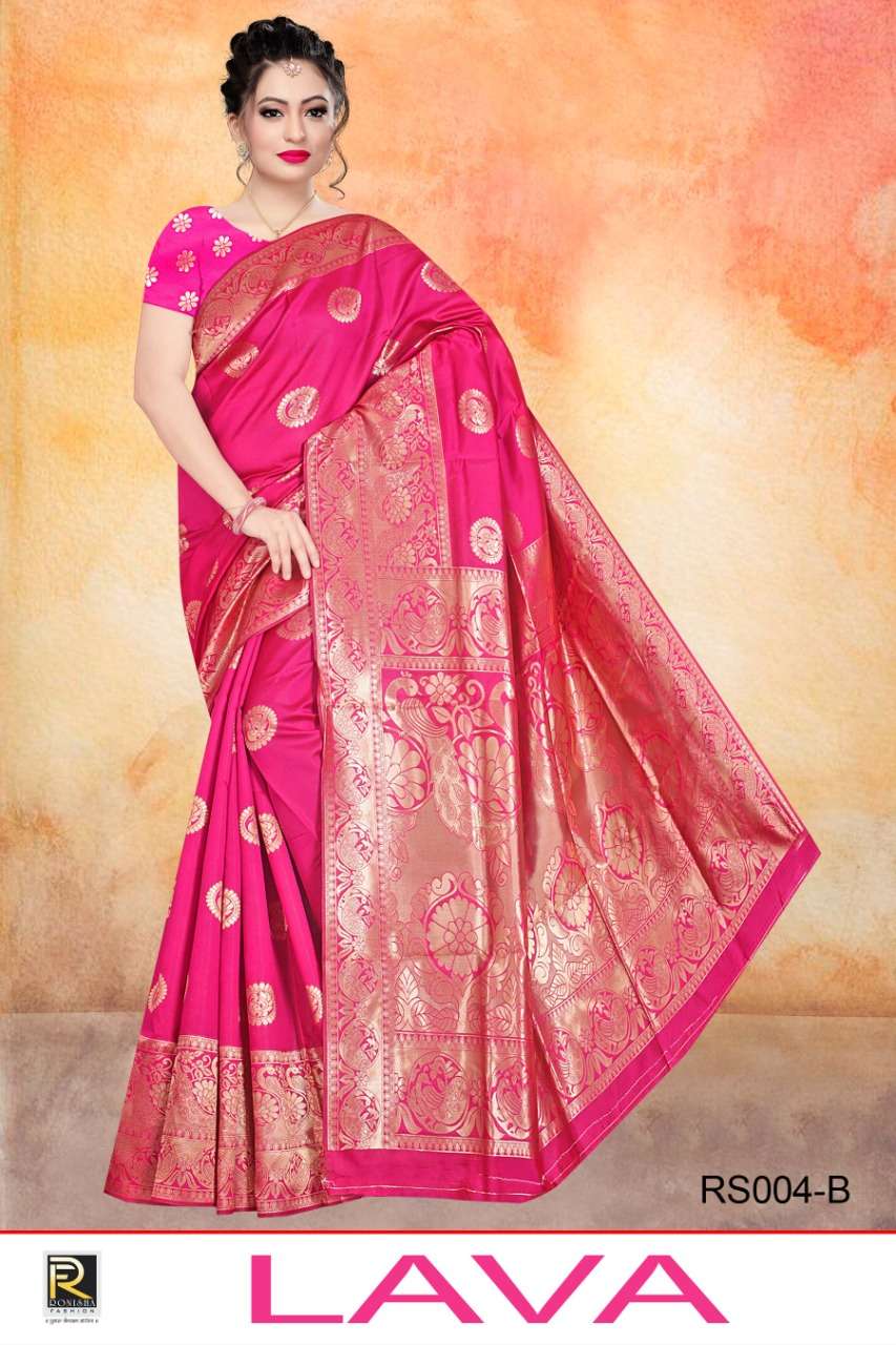 Ranjna Saree Lava Fancy Casual Wear Silk Saree Collection