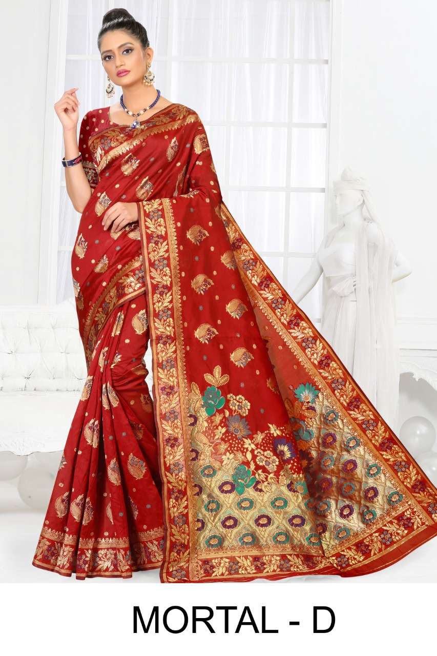 Ranjna Saree Mortal Casual Wear Silk Fancy Saree Collection