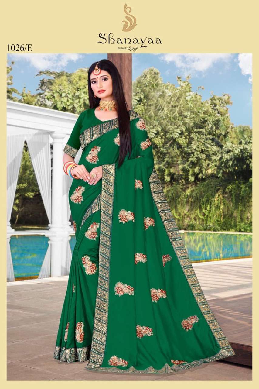 Shanayaa By Saroj Vichitra Silk Designer Fancy Saree