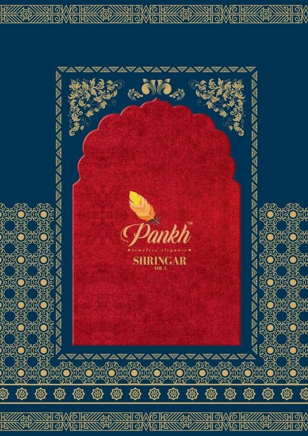 Shringar Vol 1 By Pankh Silk Classy Saree Wholesaler