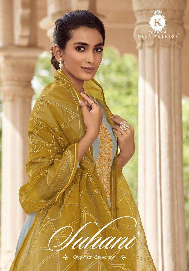 Suhani By Kala Fashion Maslin Designer Fancy Salwar Kameez