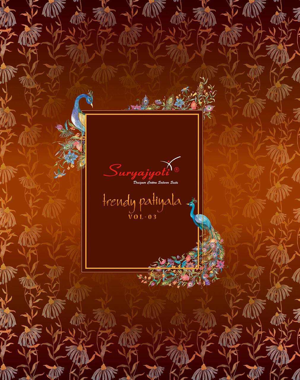 Suryajyoti Trendy Patiyala Vol 3 Cotton Dresses Supplier