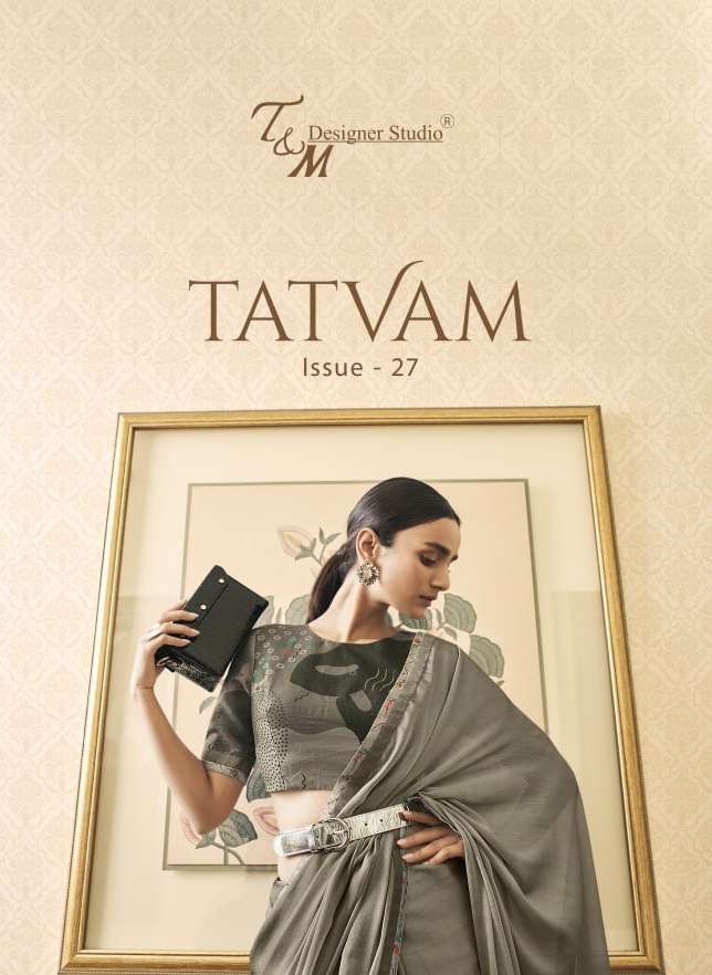 Tatvam Vol 27 By T & M Designer Fancy Sarees