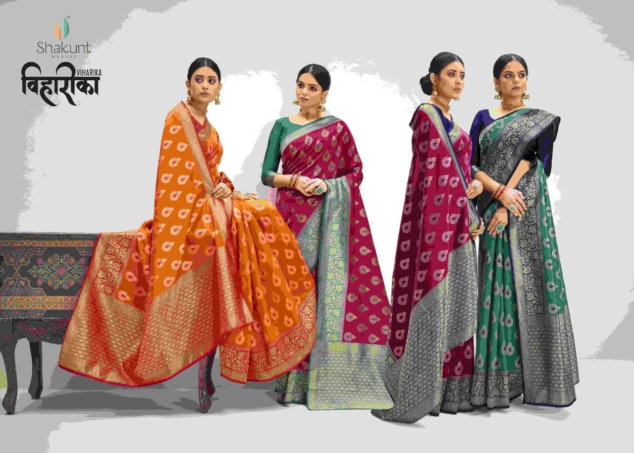 Viharika By Shakunt Art Silky Designer Saree