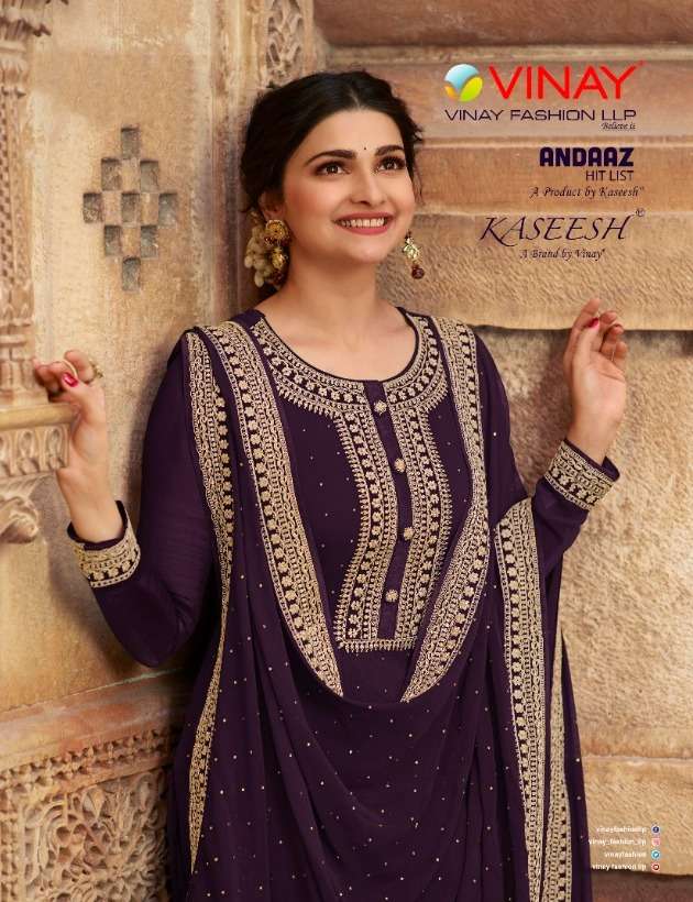 Vinay Andaaz Hitlist Georgette Ethnic Salwar Kameez