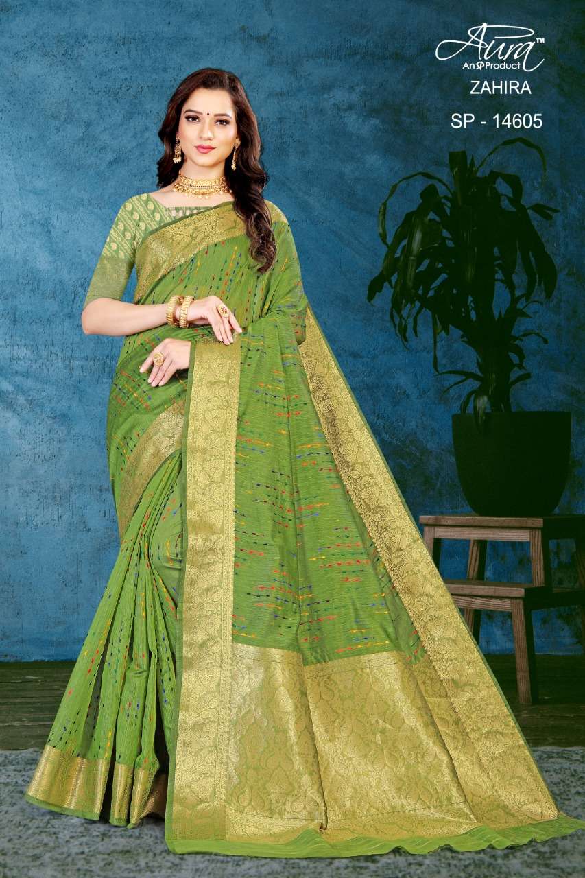 Zahira By Aura Cotton Saree Exporter