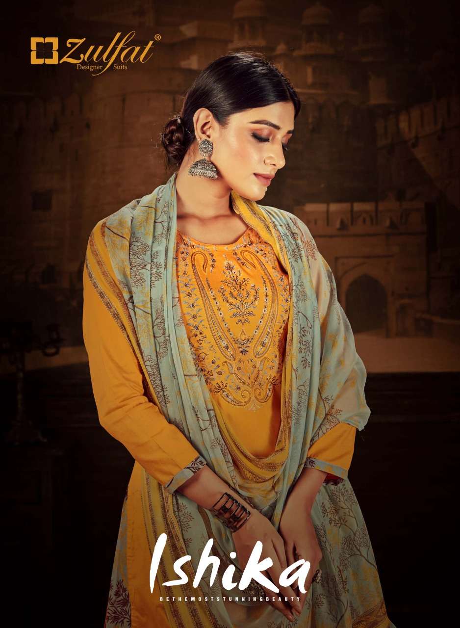 Zulfat Ishika Jam Cotton Salwar Kameez Supplier