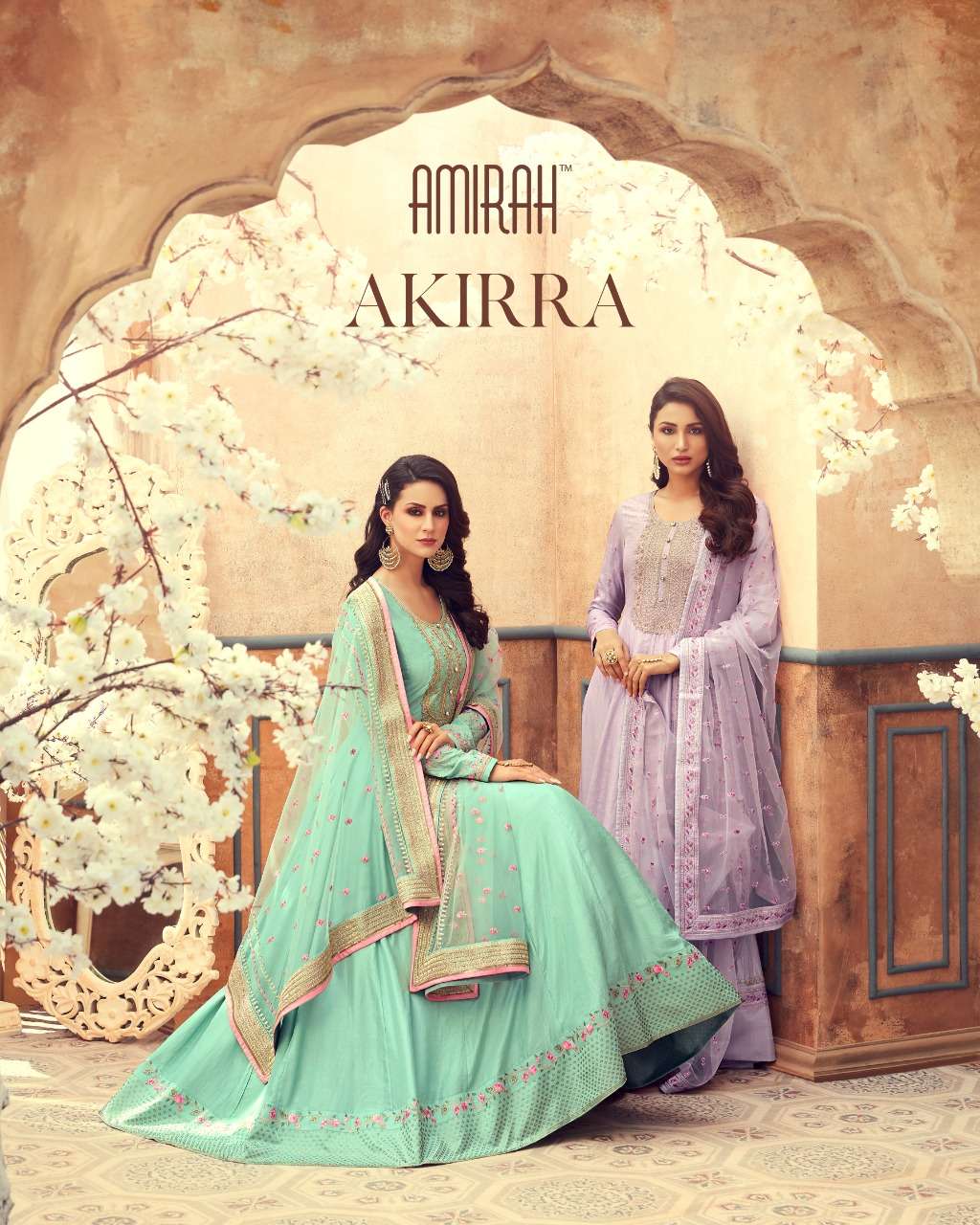 Akirra By Amirah Dola Silk Long Exclusive Anarkali Suits