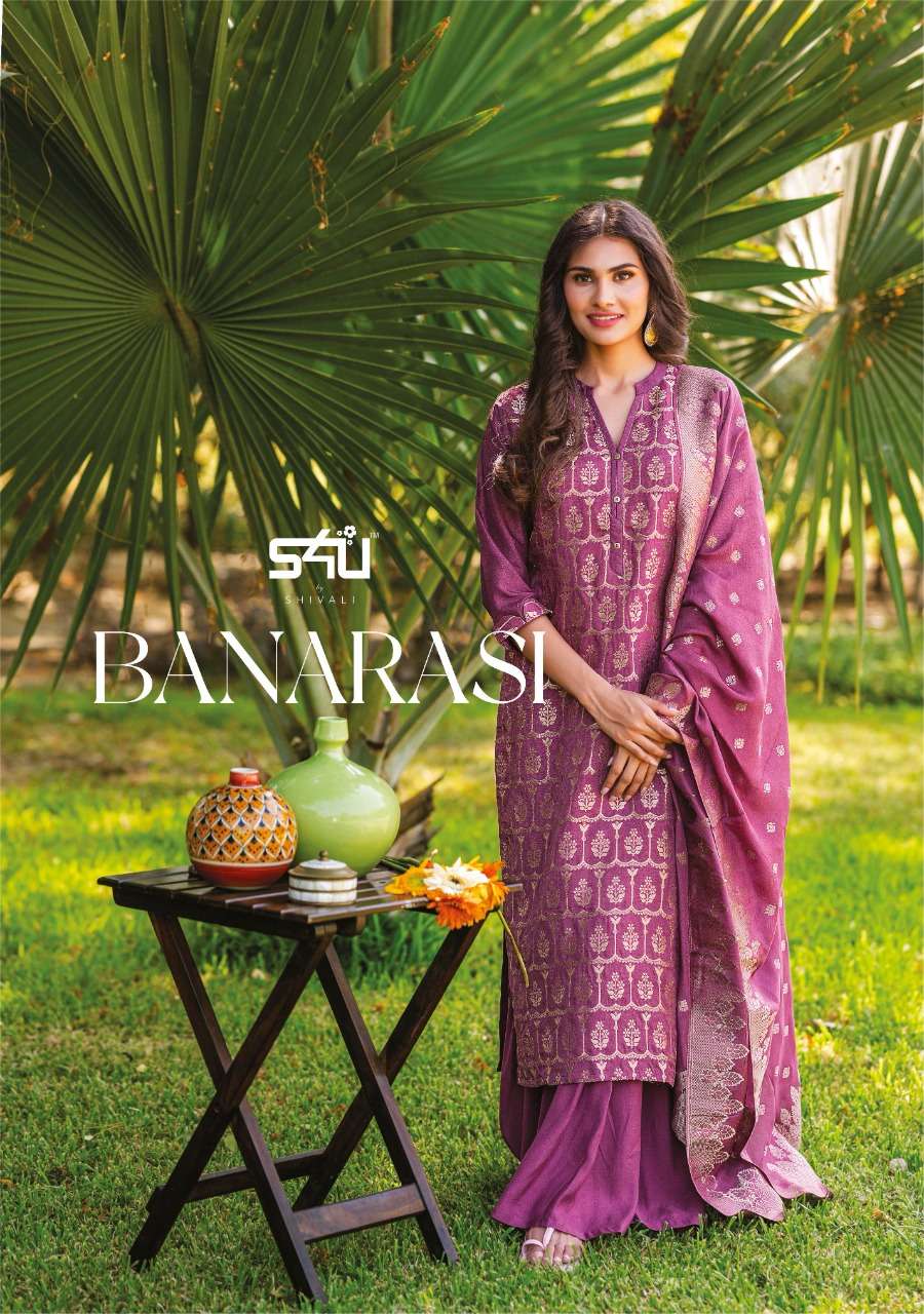 Banarasi By S4u Readymade Fancy Salwar Kameez