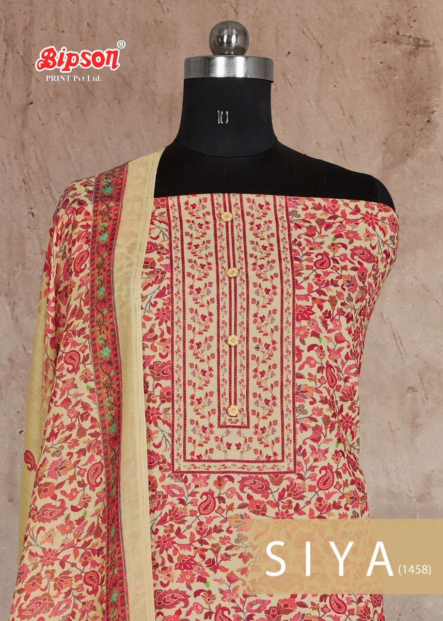 Bipson Siya 1458 Cotton Lawn Fancy Salwar Kameez