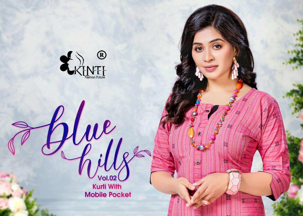 Blue Hills Vol 2 By Kinti Wholesale Kurti Supplier Bulk