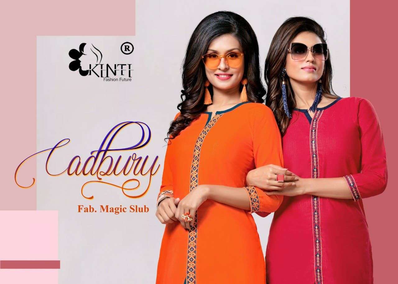 Cadbury By Kinti Silk Fancy Kurtis Exports