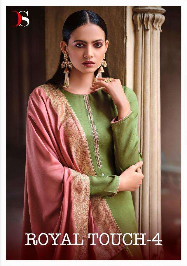 Deepsy Royal Touch Vol 4 Linen Silk Fancy Suits Supplier