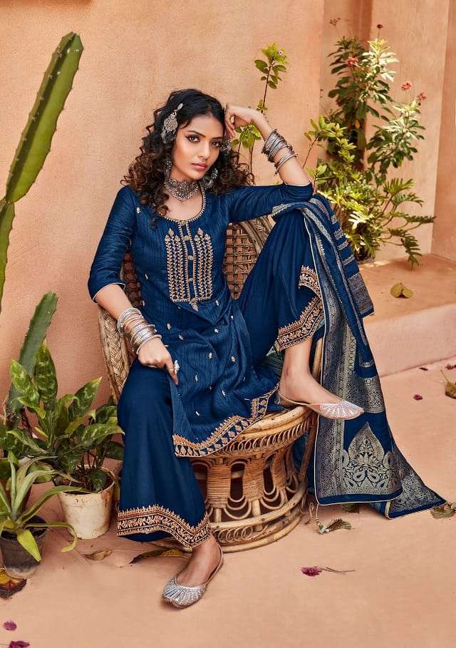 Eba Rangrej Silky Exclusive Fancy Salwar Kameez