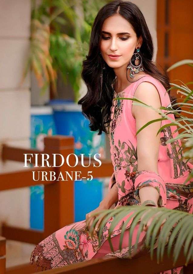 Firdous Urbane Vol 5 By Deepsy Cotton Pakistani Suits