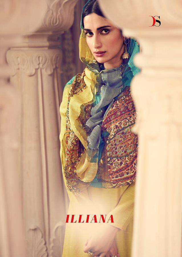 Illiana By Deepsy Linen Silk Party Wear Fancy Suits