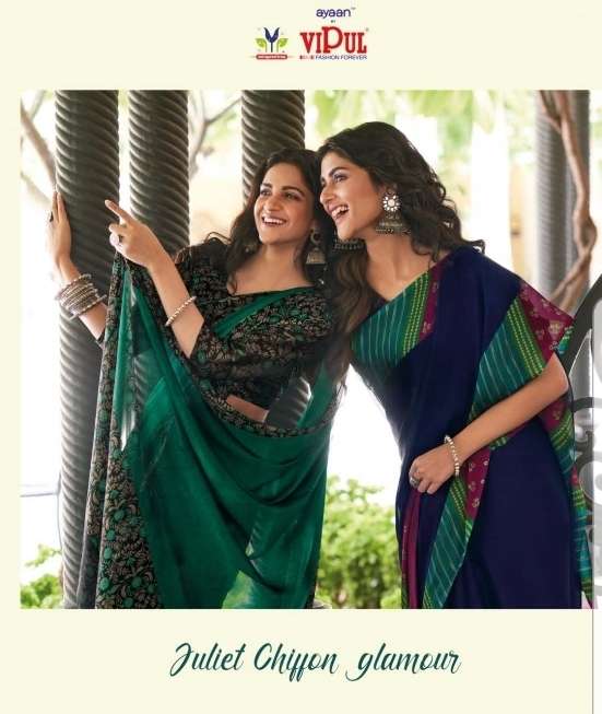 Juliet Chiffon Glamour By Vipul Fashion Saree Exports