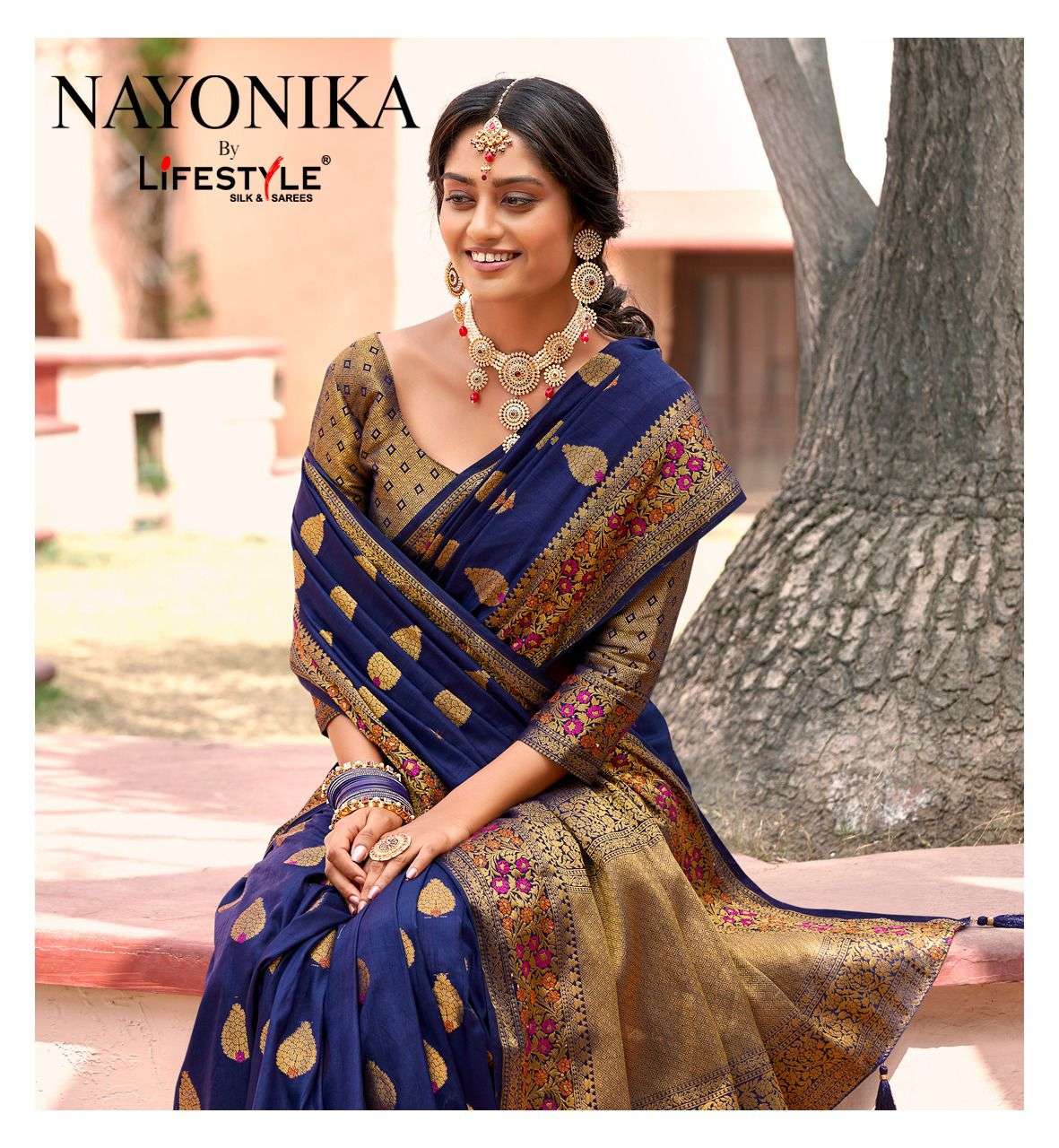 Lifestyle Nayonika Dola Silk Designer Fancy Saree