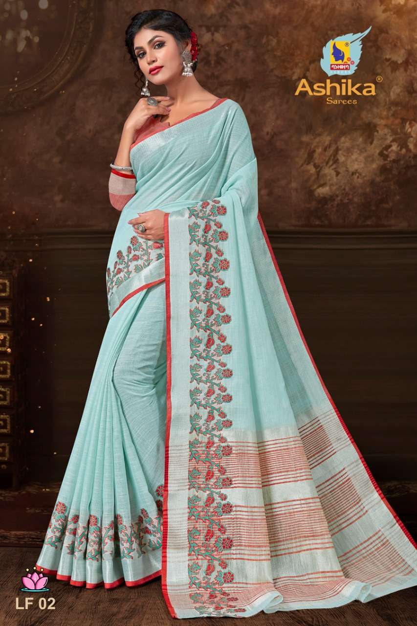 Linen Fantasy By Ashika Wholesale Saree Dealer