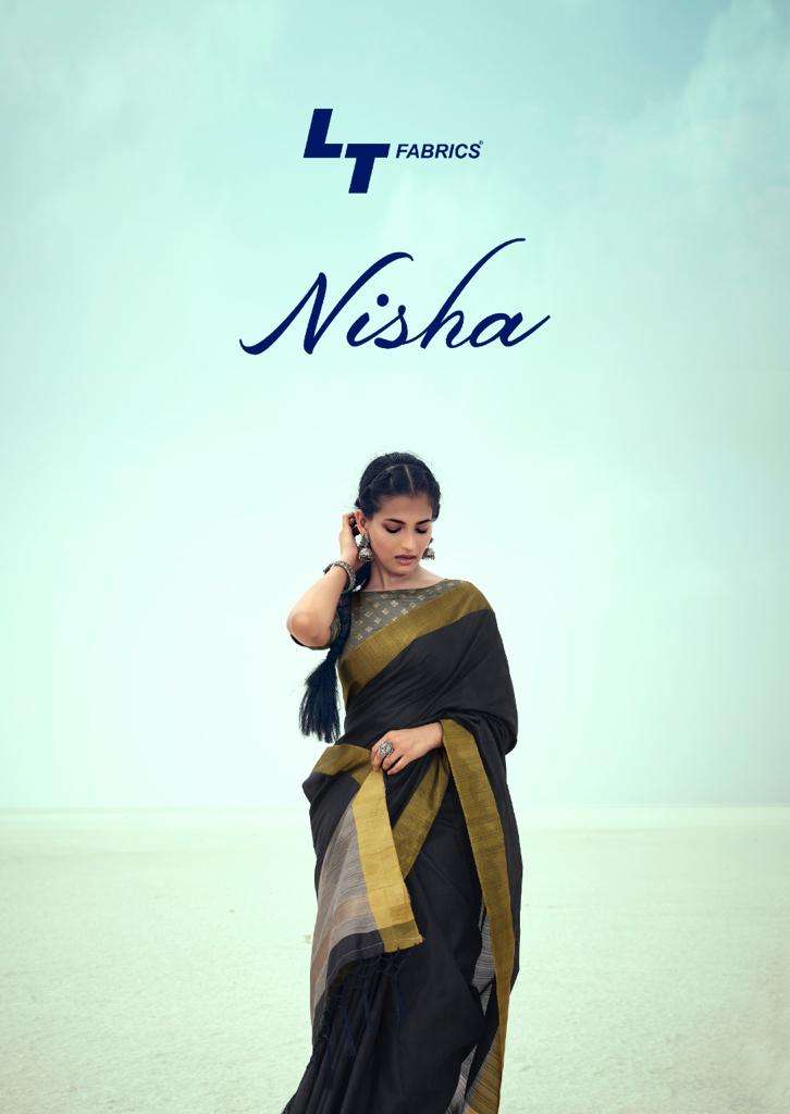 Lt Nisha Handloom Silk Fancy Casual Wear Saree