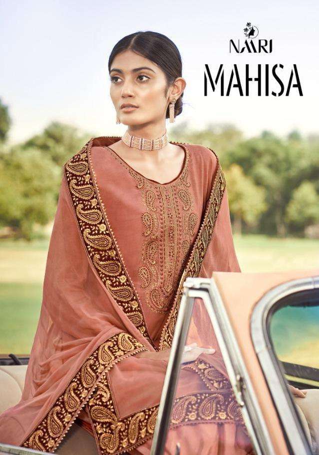 Mahisa By Naari Silk Work Fancy Suits Wholesaler