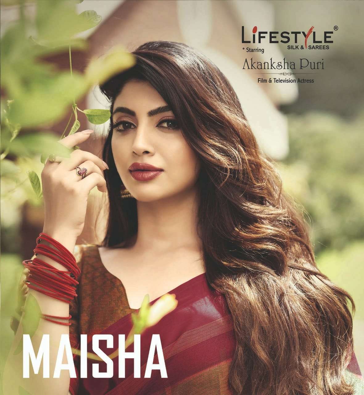 Maisha By Lifestyle Brasso Sarees Exports