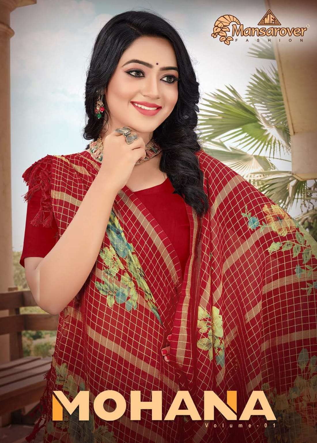 Mansarover Mohana Chiffon Classy Fancy Sarees