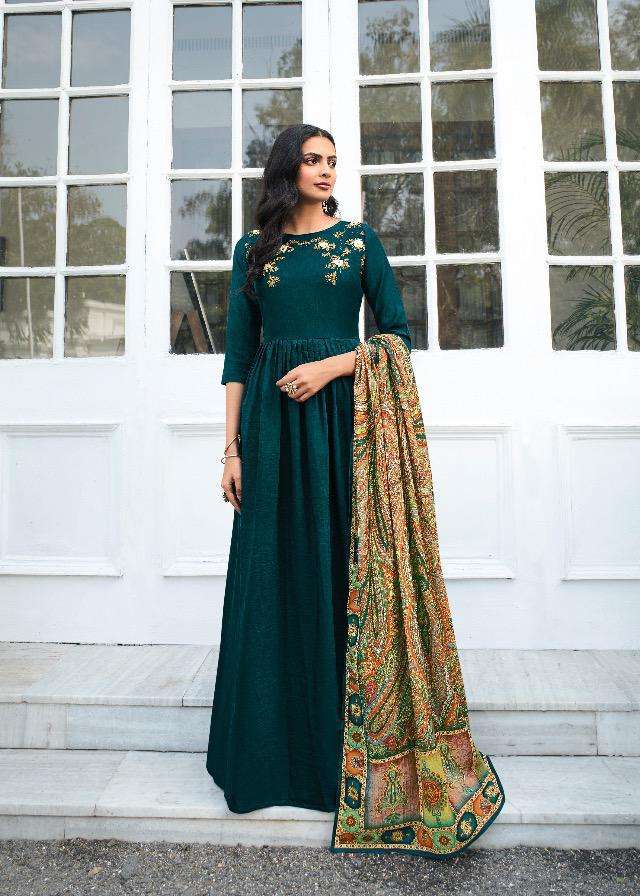 Masleen By Maskeen Long Fancy Salwar Kameez