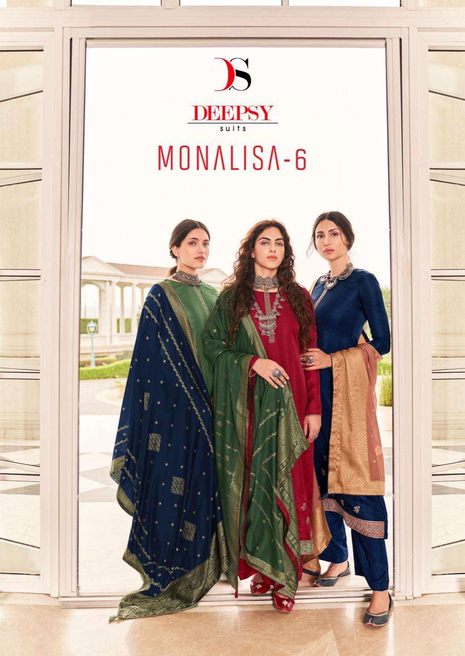 Monalisa Vol 6 By Deepsy Suits Exports