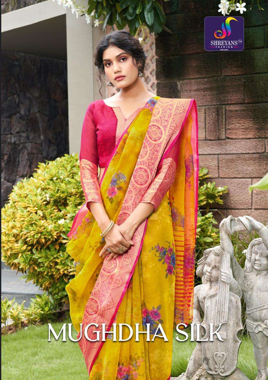 Mughdha Silk By Shreyans Fashion Surat Saree Exports