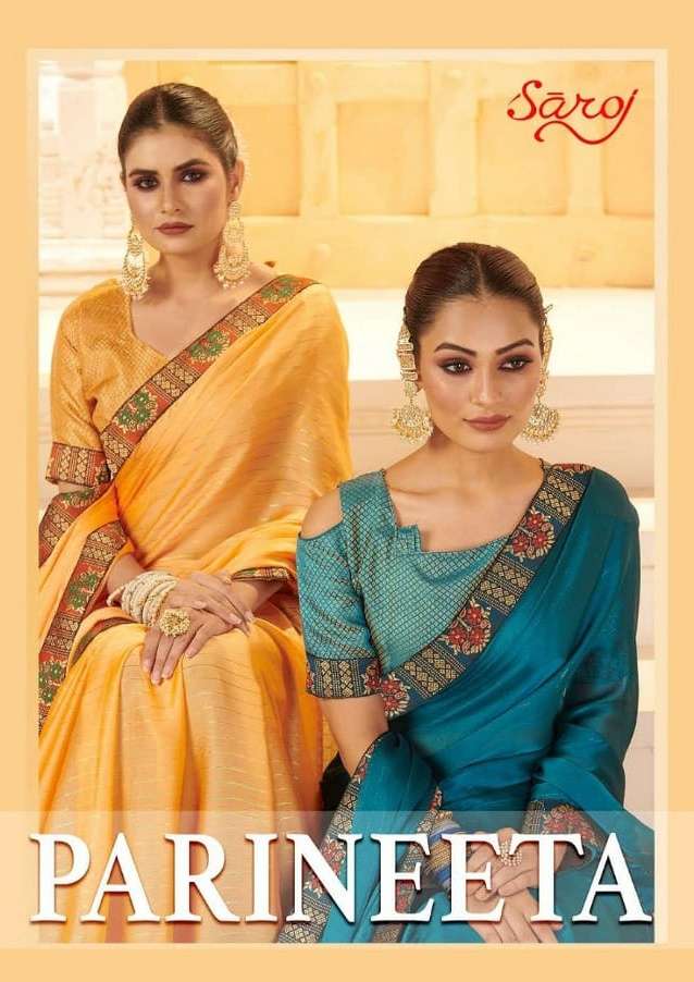 Parineeta By Saroj Georgette Daily Wear Saree