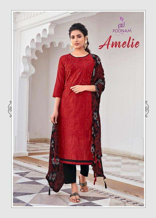 Poonam Amelie Daily Wear Fully Stitch Salwar Kameez