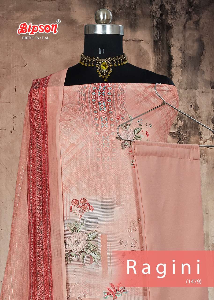 Ragini 1479 By Bipson Cotton Satin Fancy Dresses