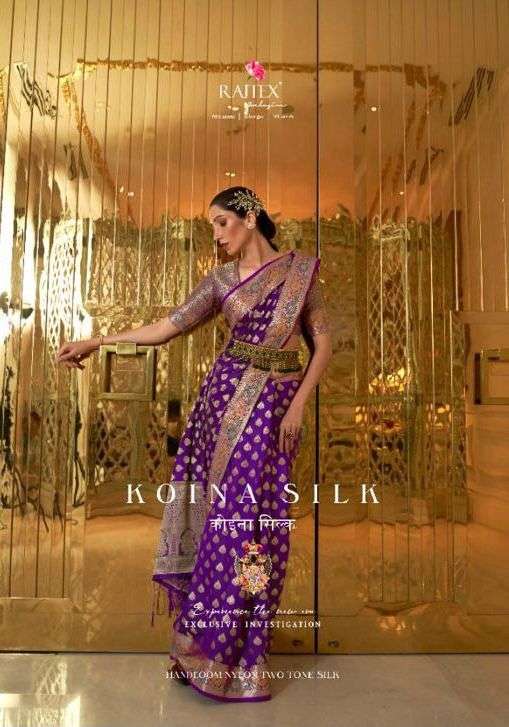 Rajtex Koina Silk Sana Silky Nylon Sarees