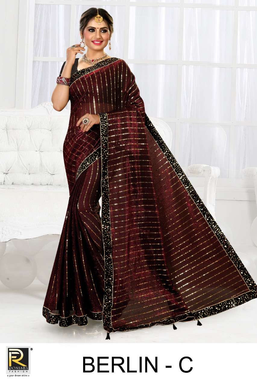 Ranjna Saree Berlin Bollywood Style Party Wear Saree Collection