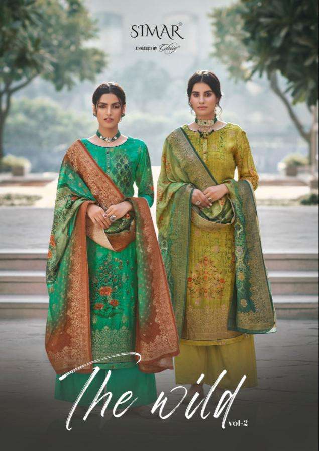 The Wild Vol 2 By Glossy Dola Jacquard Fancy Salwar Suits