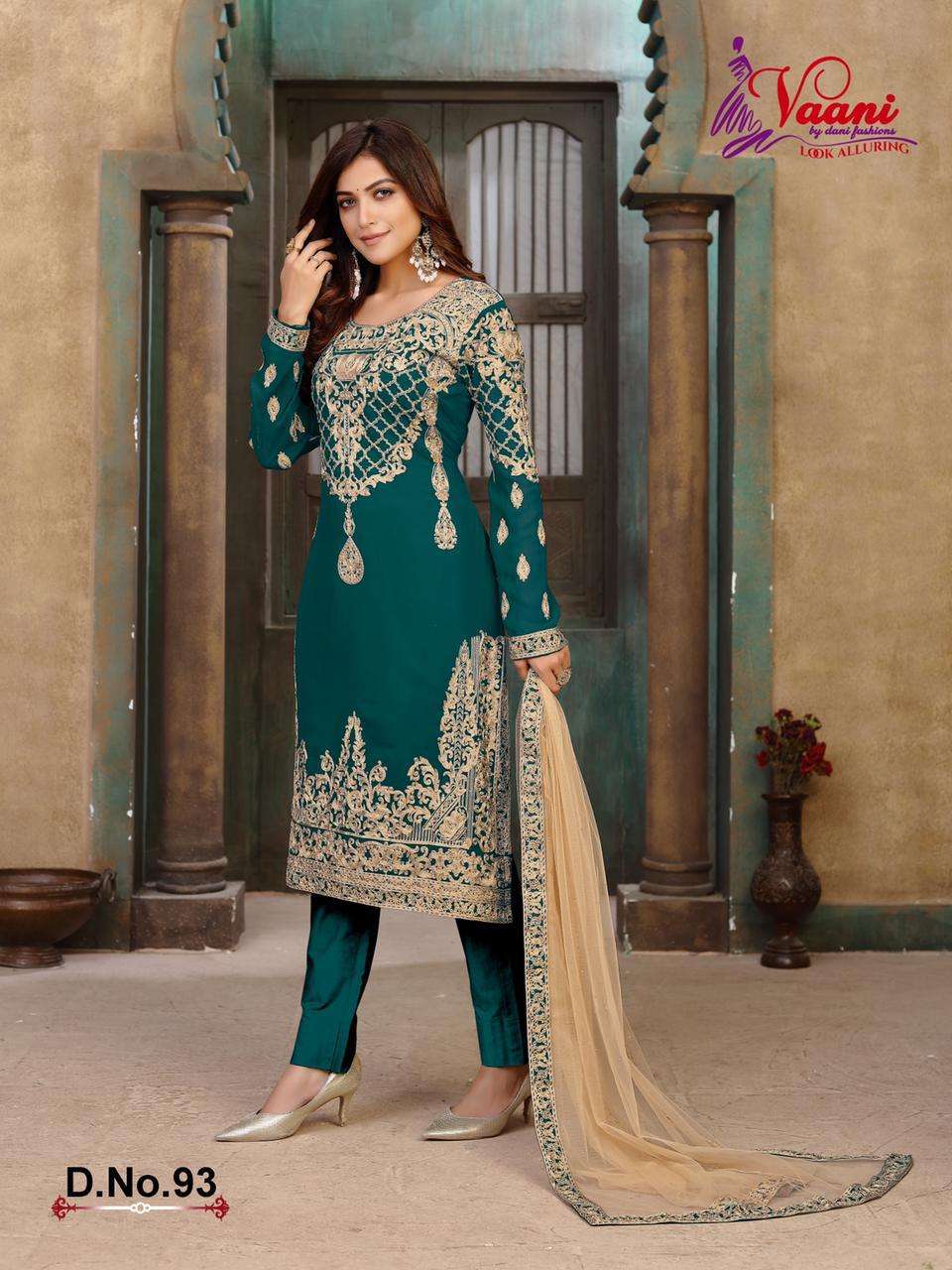 Vaani Vol 9 By Dani Fashion Georgette Salwar Suits