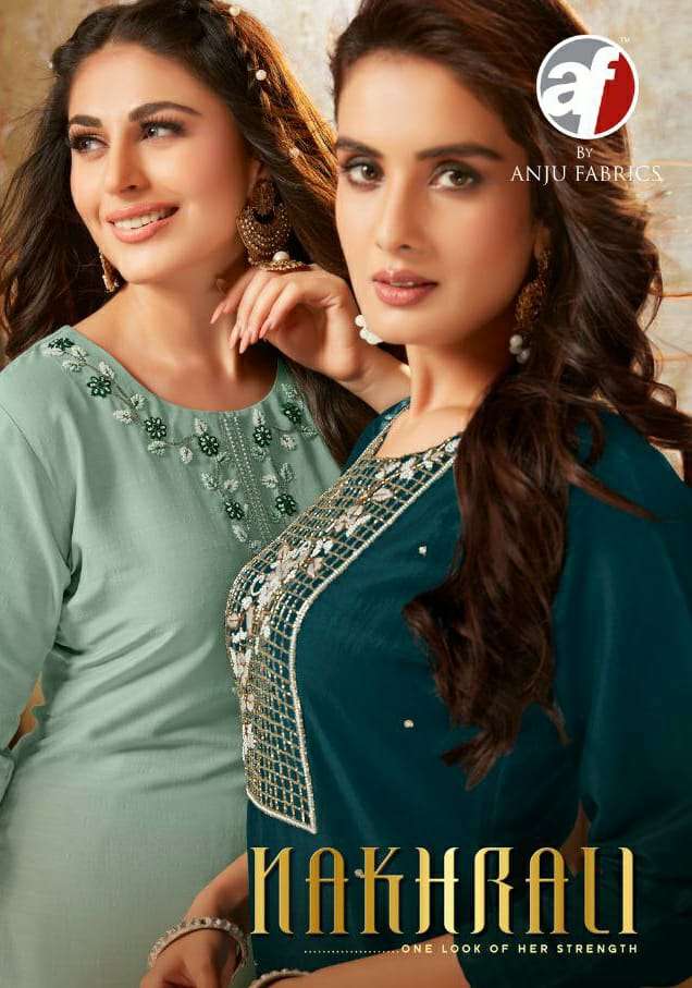 Anju Fab Nakhrali Silk Fully Stitch Fancy Suits